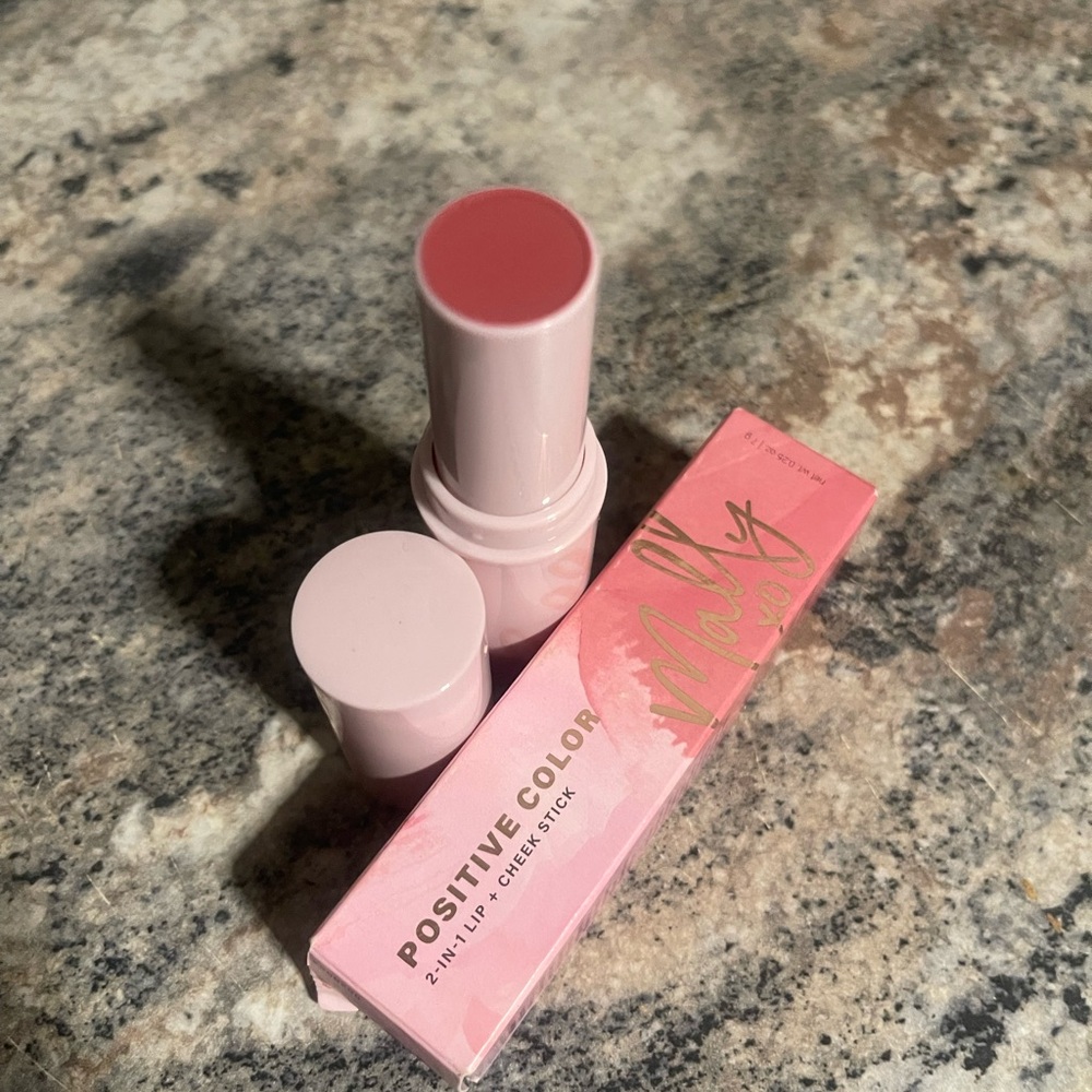 Mally Beauty Cosmetics Positive Color 2-in-1 Lip + Cheek Stick — Pink